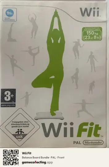 Wii Fit Nintendo Wii, PAL box front