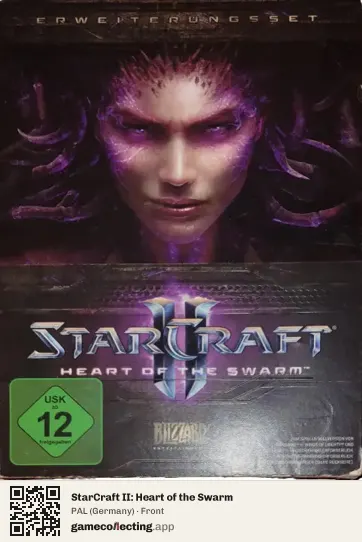 StarCraft II: Heart of the Swarm Computer, Germany box front