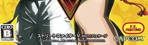 Street Fighter V, the CERO letter on its front