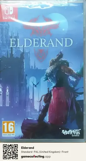 Elderand Nintendo Switch, United Kingdom box front