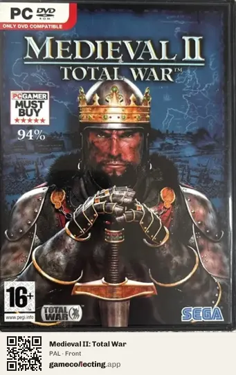 Medieval II: Total War Computer, PAL box front
