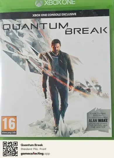 Quantum Break Xbox One, PAL box front