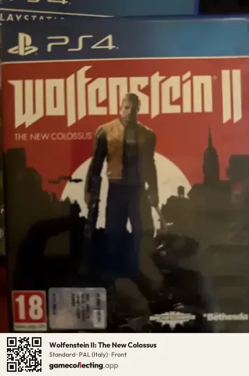 Wolfenstein II: The New Colossus PlayStation 4, Italy box front