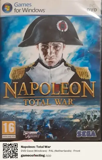 Napoleon: Total War Computer, Netherlands box front