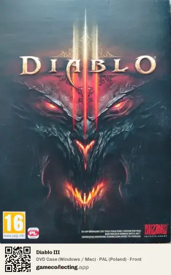 Diablo III Computer, Poland box front