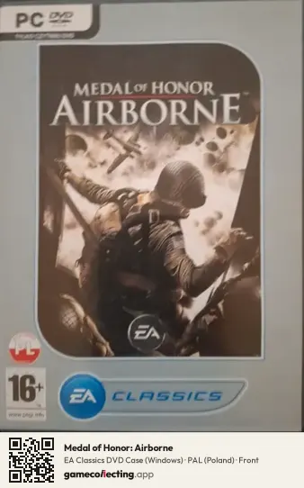Medal of Honor: Airborne Computer, Poland box front