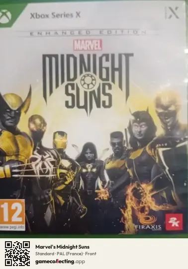 Marvel's Midnight Suns Xbox Series X, France box front