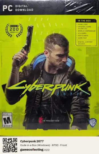 Cyberpunk 2077 Computer, NTSC box front