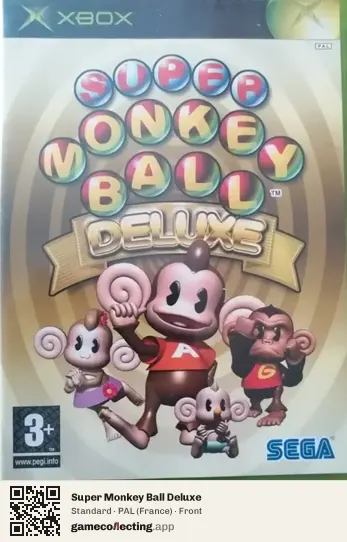 Super Monkey Ball Deluxe Xbox, France box front