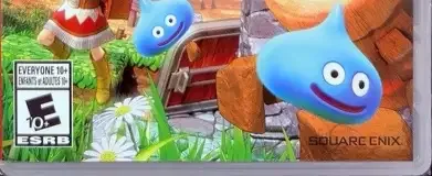 Dragon Quest Builders 2, the ESRB box on its front