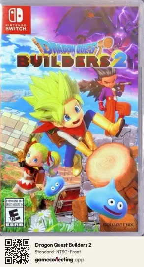 Dragon Quest Builders 2 Nintendo Switch, NTSC box front