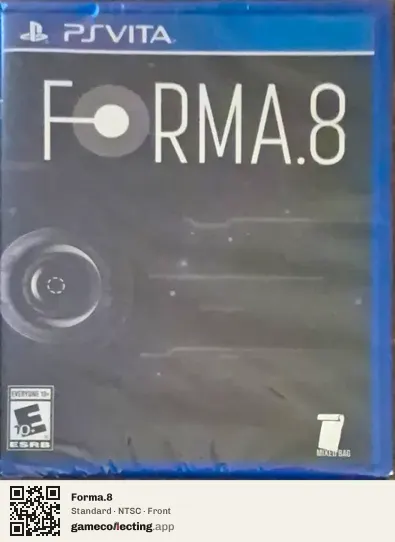 Forma.8 PlayStation Vita, NTSC box front