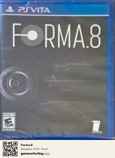 Forma.8 PlayStation Vita, NTSC box front
