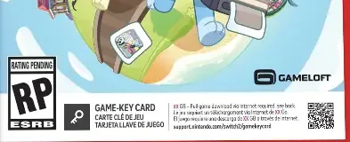 Bluey's Happy Snaps, the ESRB box on its front