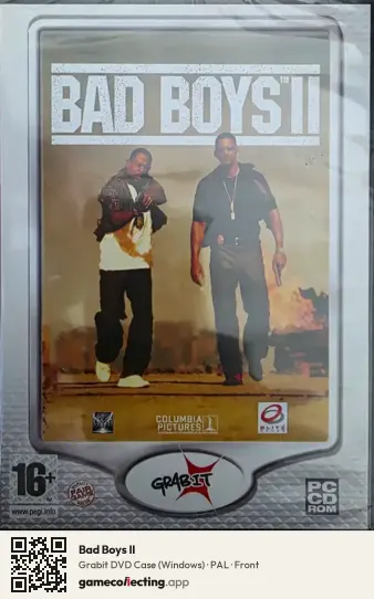 Bad Boys II Computer, PAL box front