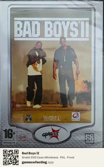 Bad Boys II Computer, PAL box front