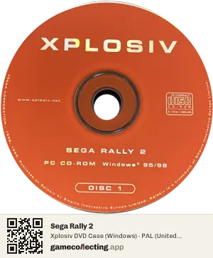 Sega Rally 2 Computer, PAL disc