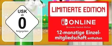 Super Mario Maker 2, the USK square on its front