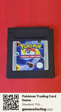 Pokémon Trading Card Game Game Boy Color, PAL cartridge label