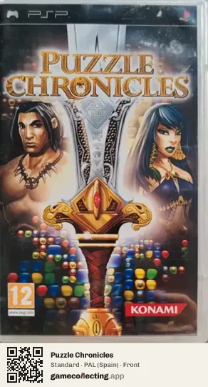 Puzzle Chronicles PlayStation Portable, Spain box front