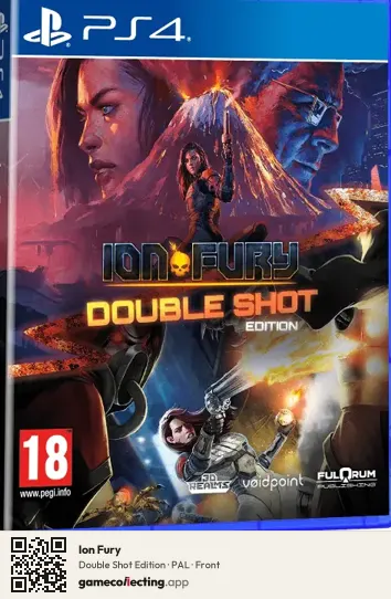 Ion Fury PlayStation 4, PAL box front