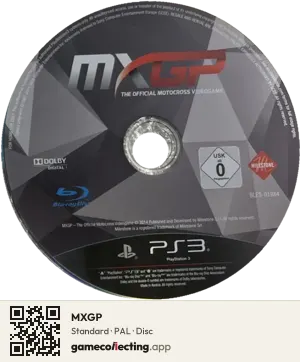 MXGP PlayStation 3, PAL disc