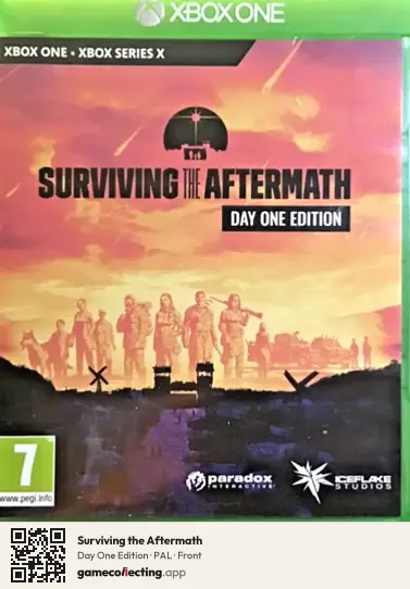 Surviving the Aftermath Xbox One, PAL box front