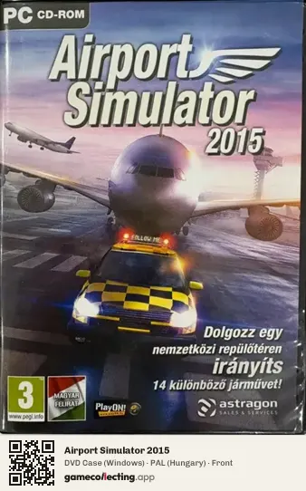 Airport Simulator 2015 Computer, Hungary box front