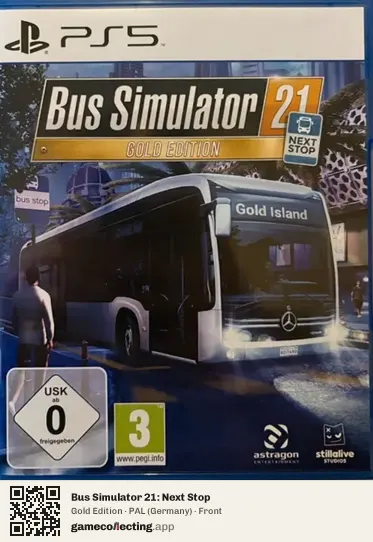 Bus Simulator 21: Next Stop PlayStation 5, Germany box front