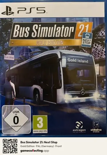 Bus Simulator 21: Next Stop PlayStation 5, Germany box front