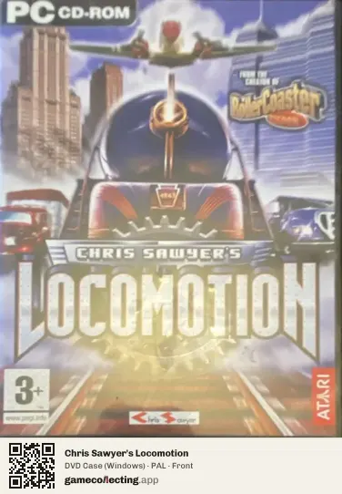 Chris Sawyer's Locomotion Computer, PAL box front