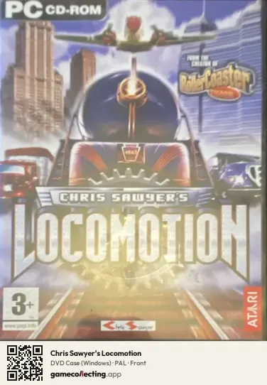Chris Sawyer's Locomotion Computer, PAL box front