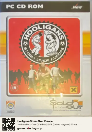 Hooligans: Storm Over Europe Computer, United Kingdom box front
