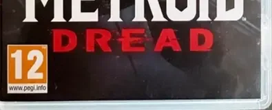 Metroid Dread, the USK square on its front