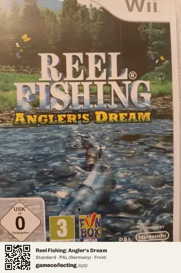 Reel Fishing: Angler's Dream Nintendo Wii, Germany box front