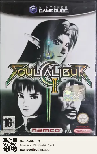 SoulCalibur II Nintendo GameCube, Italy box front
