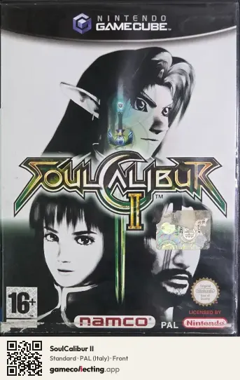 SoulCalibur II Nintendo GameCube, Italy box front