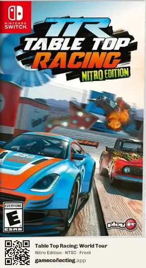 Table Top Racing: World Tour Nintendo Switch, NTSC box front