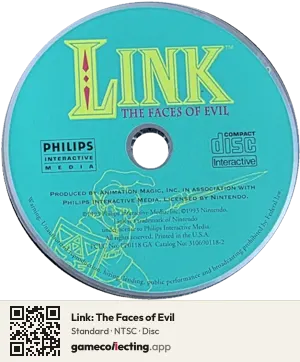Link: The Faces of Evil Philips CD-i, NTSC disc