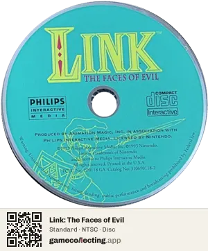 Link: The Faces of Evil Philips CD-i, NTSC disc