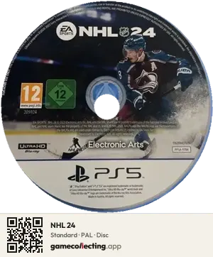 NHL 24 PlayStation 5, PAL disc
