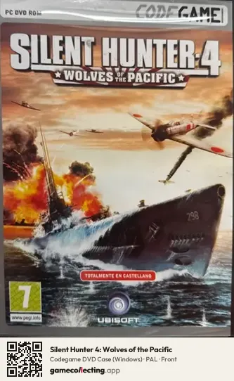 Silent Hunter 4: Wolves of the Pacific Computer, PAL box front