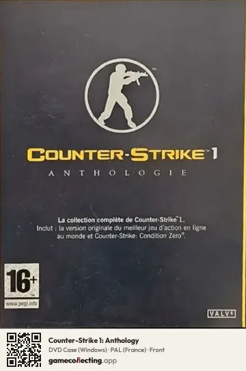 Counter-Strike 1: Anthology Computer, France box front