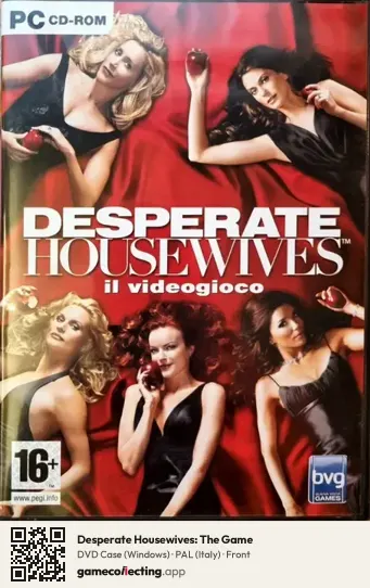 Desperate Housewives: The Game Computer, Italy box front