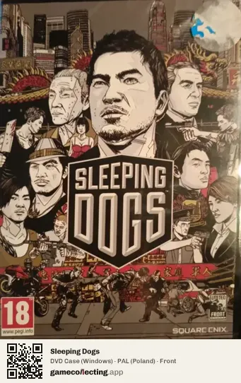 Sleeping Dogs Computer, Poland box front