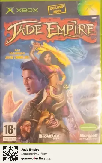 Jade Empire Xbox, PAL box front