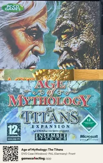Age of Mythology: The Titans Computer, Germany box front