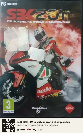 SBK 2011: FIM Superbike World Championship Computer, France box front