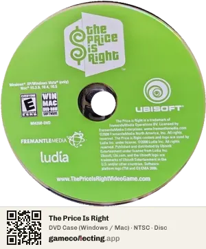 The Price Is Right Computer, NTSC disc