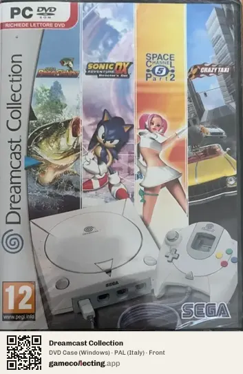 Dreamcast Collection Computer, Italy box front